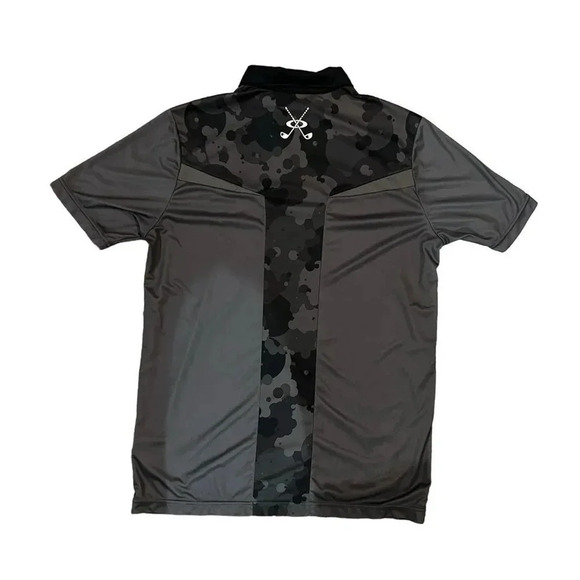 Oakley Camo Back Evo Golf Short Sleeve Polo Shirt Size Small - Picture 12 of 12